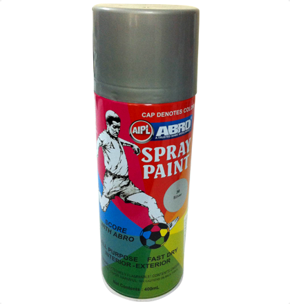 Abro Silver Spray Paints